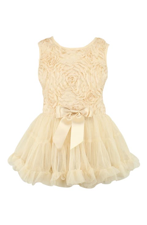 Kids' 3D Rosette Dress (Toddler & Little Kid)