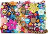 Kurt Geiger London Medium Kensington Tutti Fruitti Embellished Shoulder Bag