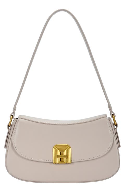 Buckle Flap Shoulder Bag