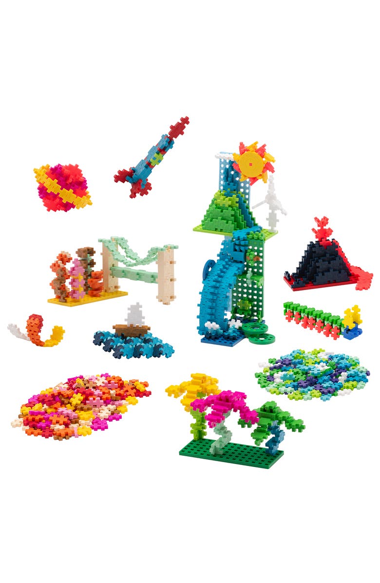 Plus-Plus USA Learn to Build Colorverse, Alternate, color, Rainbow Multi