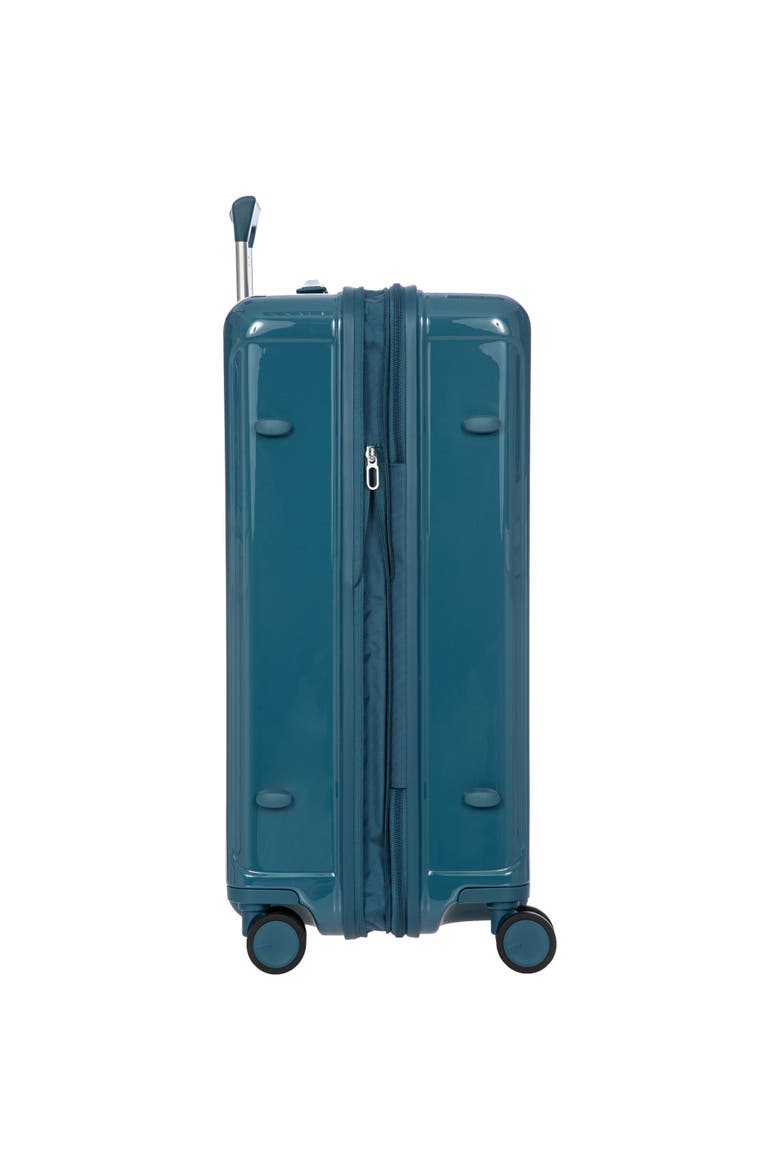 Positano Hardside Expandable 27" Medium Checked Spinner Luggage, Alternate, color, Sea Green