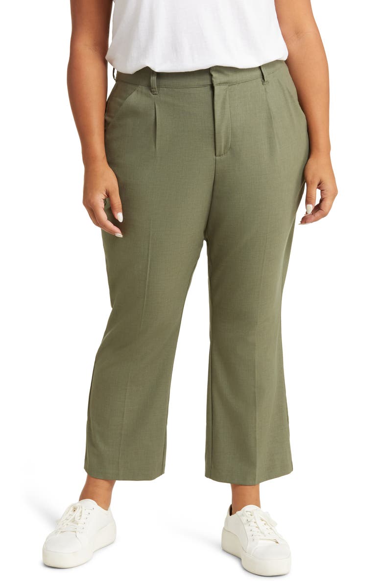 Wit & Wisdom 'Ab'Solution Sky Rise Ankle Trousers, Main, color, Lily Pad
