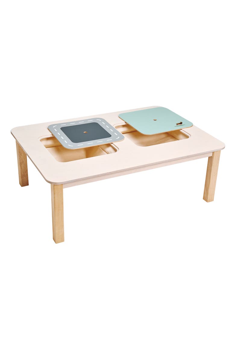 Wooden Play Table, Alternate, color, MULTI
