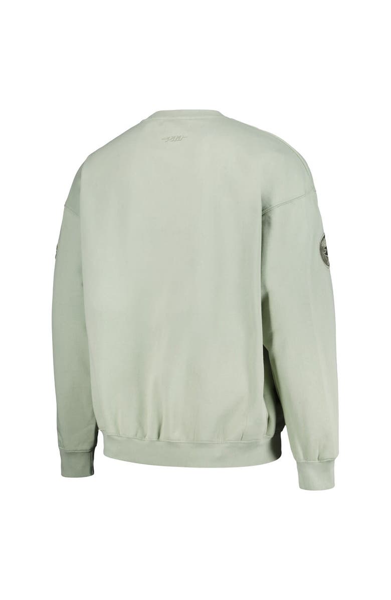 PRO STANDARD Men's Pro Standard Green San Diego Padres Neutral Drop Shoulder Pullover Sweatshirt, Alternate, color, 