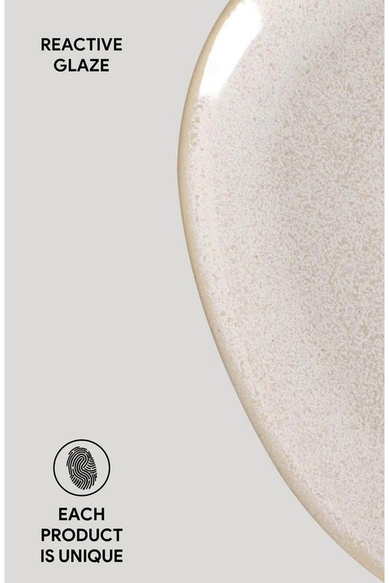 Oval Dinner Plate Set of 6, Alternate, color, Latte