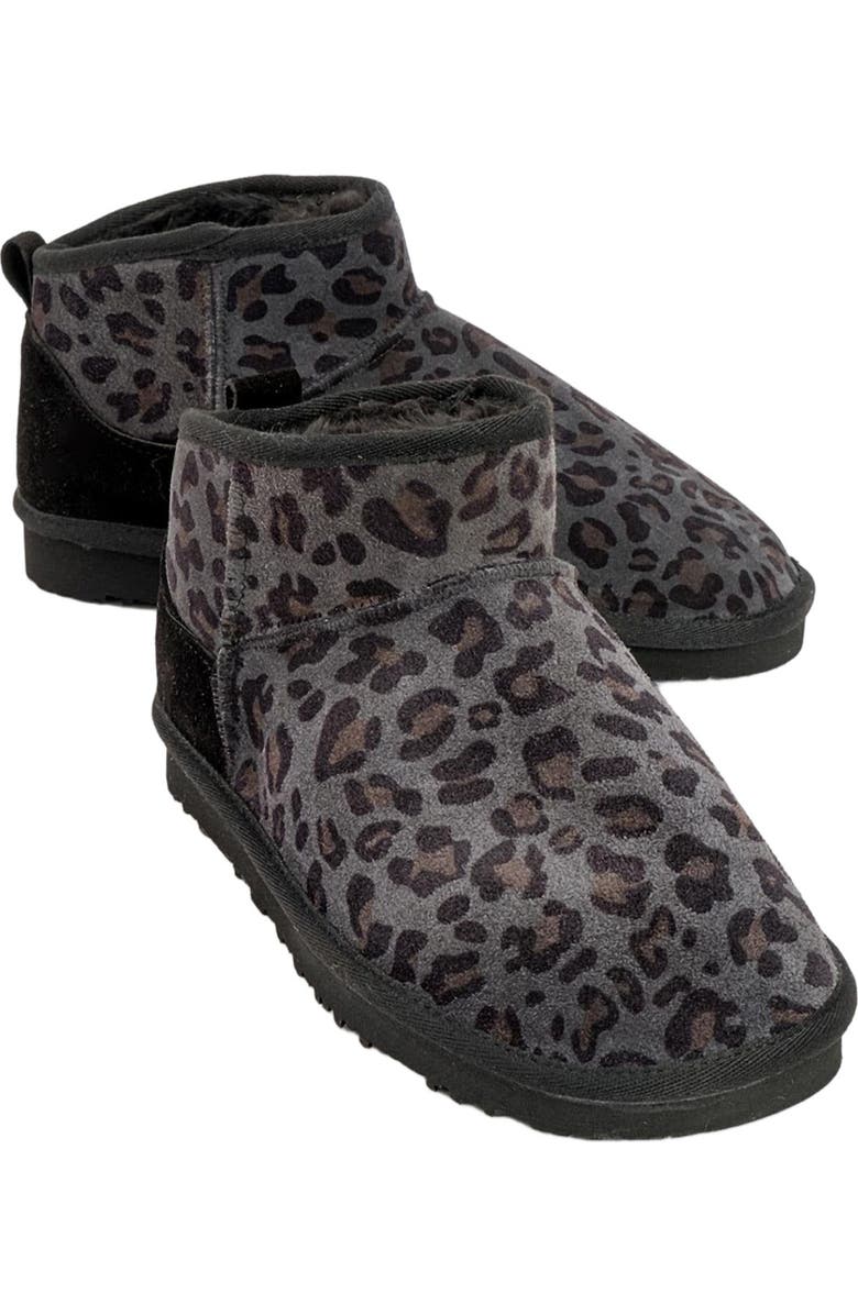 Forever & Always Shoes Zaz Leather Boot, Main, color, Black Leather