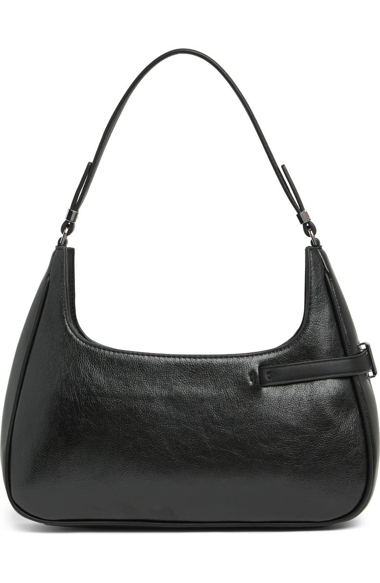 Calvin Klein Becky Waxed Shoulder Bag, Alternate, color,