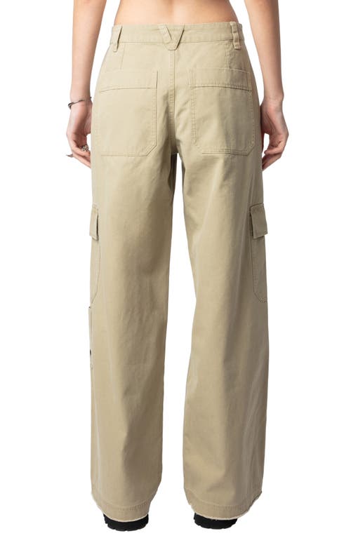 ZADIG & VOLTAIRE ZADIG & VOLTAIRE PARKY COTTON CARGO PANTS