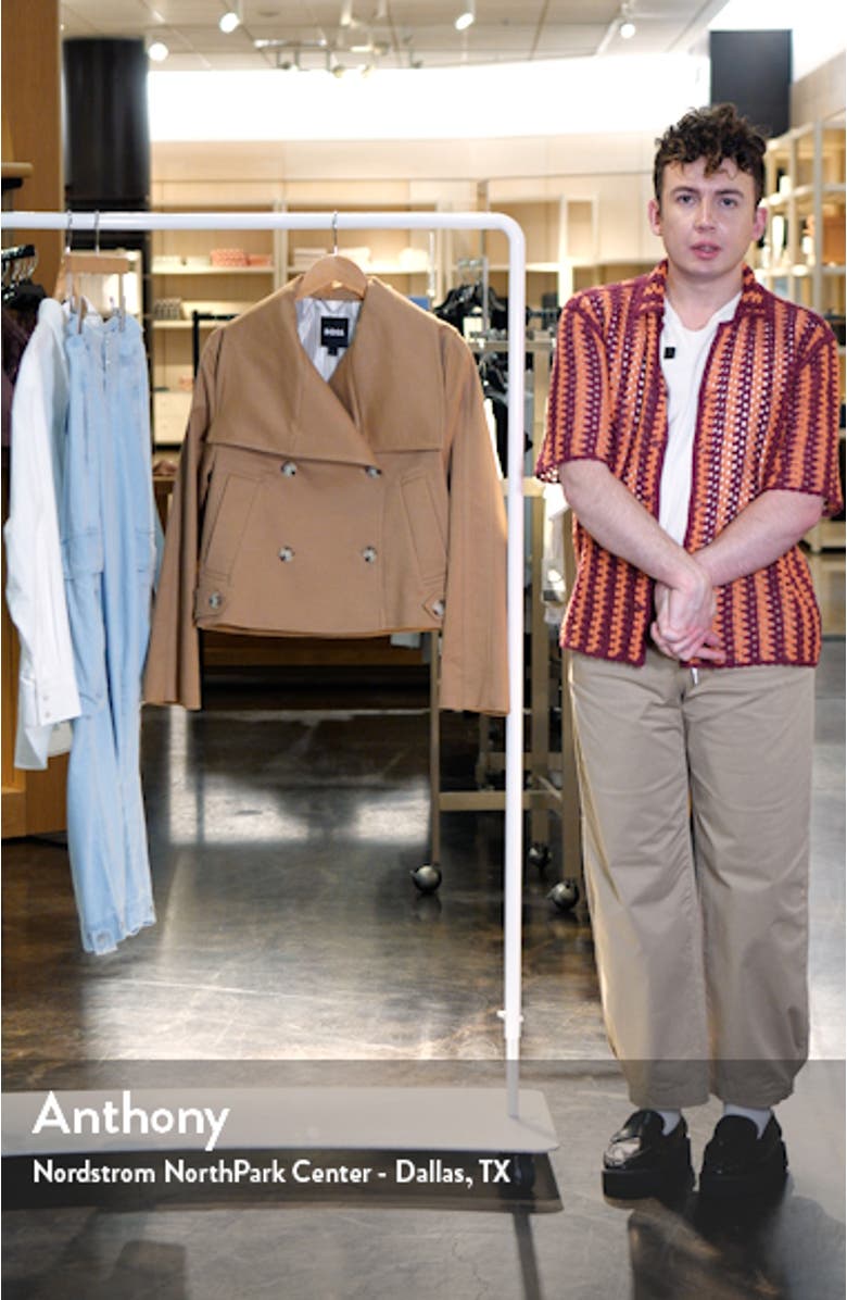 Caspera Double Breasted Jacket, sales video thumbnail