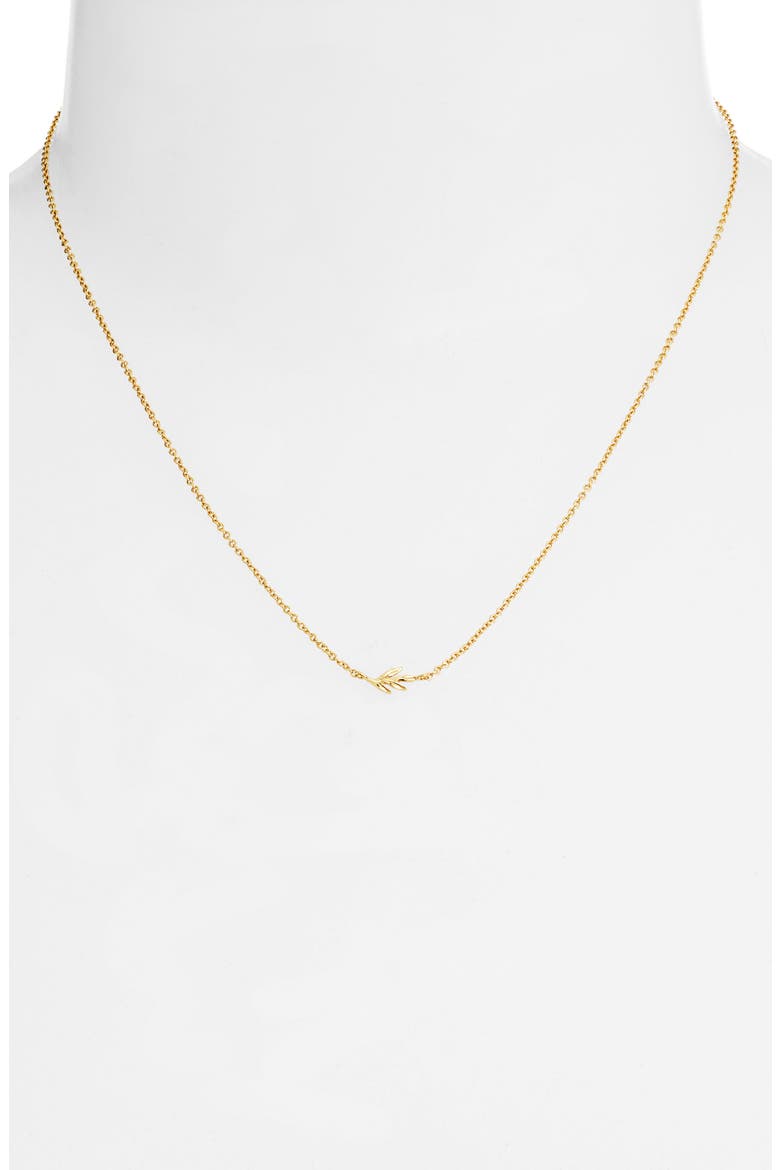 Willow Pendant Necklace, Alternate, color, GOLD