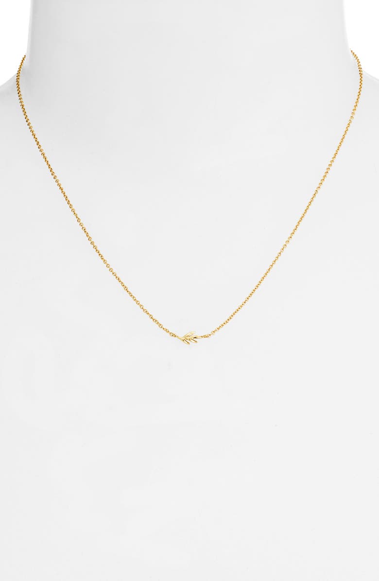 gorjana Willow Pendant Necklace, Alternate, color, 