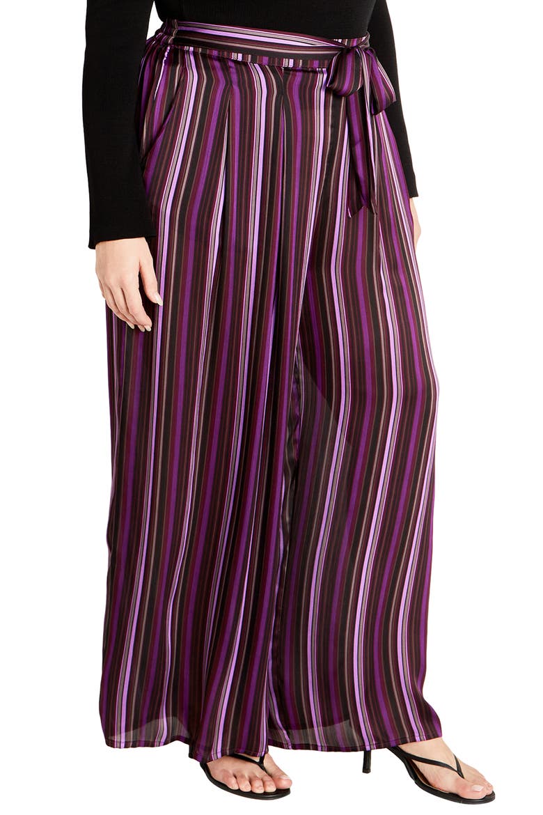 Willow Stripe Wide Leg Pants, Alternate, color, LILY STRIPE