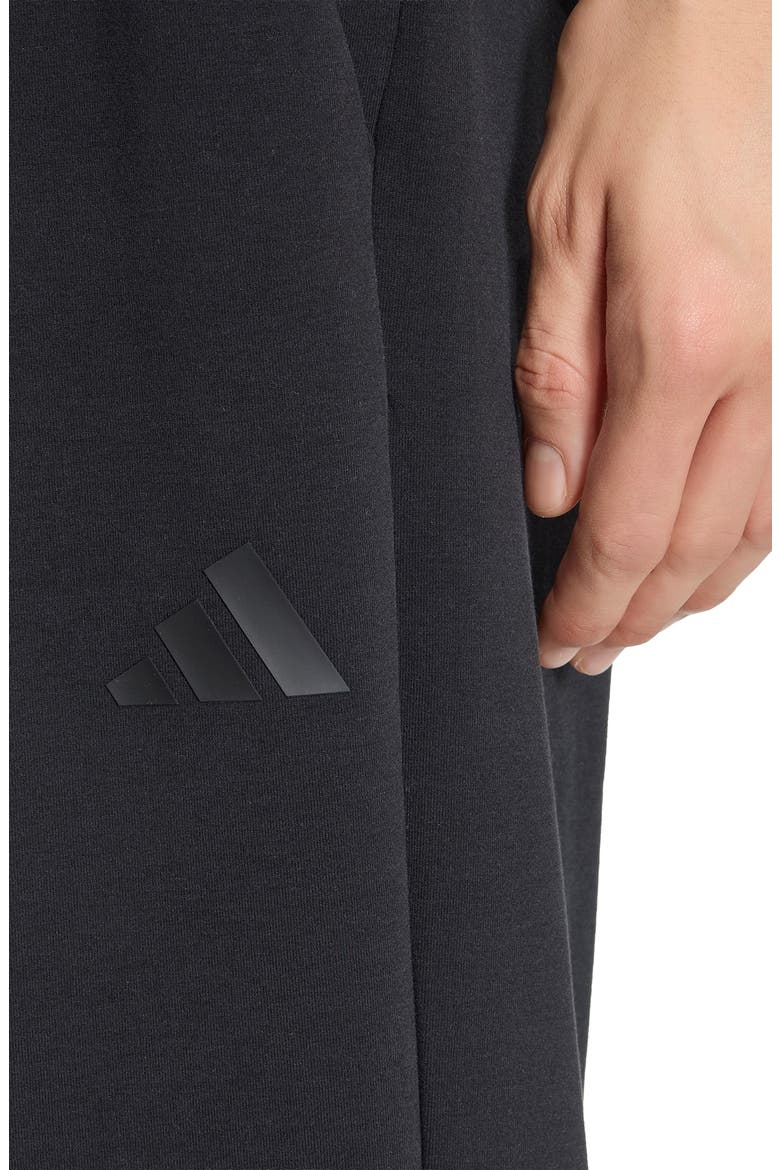Soft Lux Straight Pants, Alternate, color, BLACK