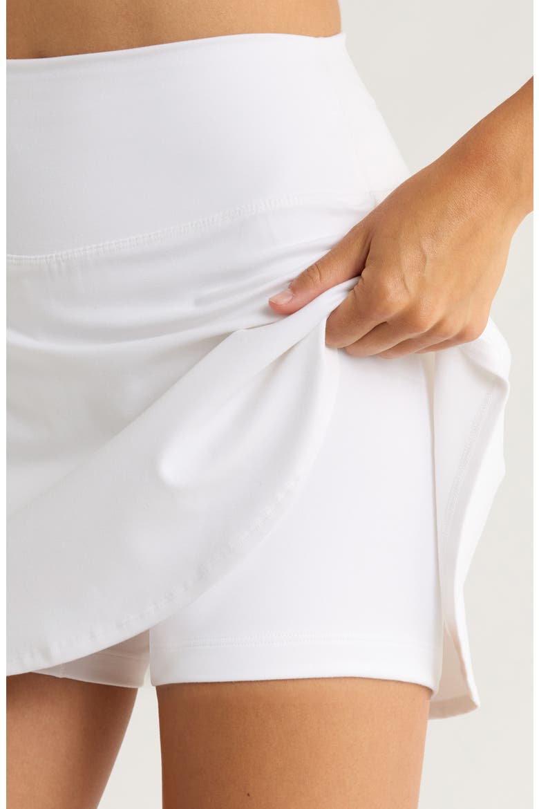 One Dri-FIT Skirt, Alternate, color, 100 WHITE/BLACK