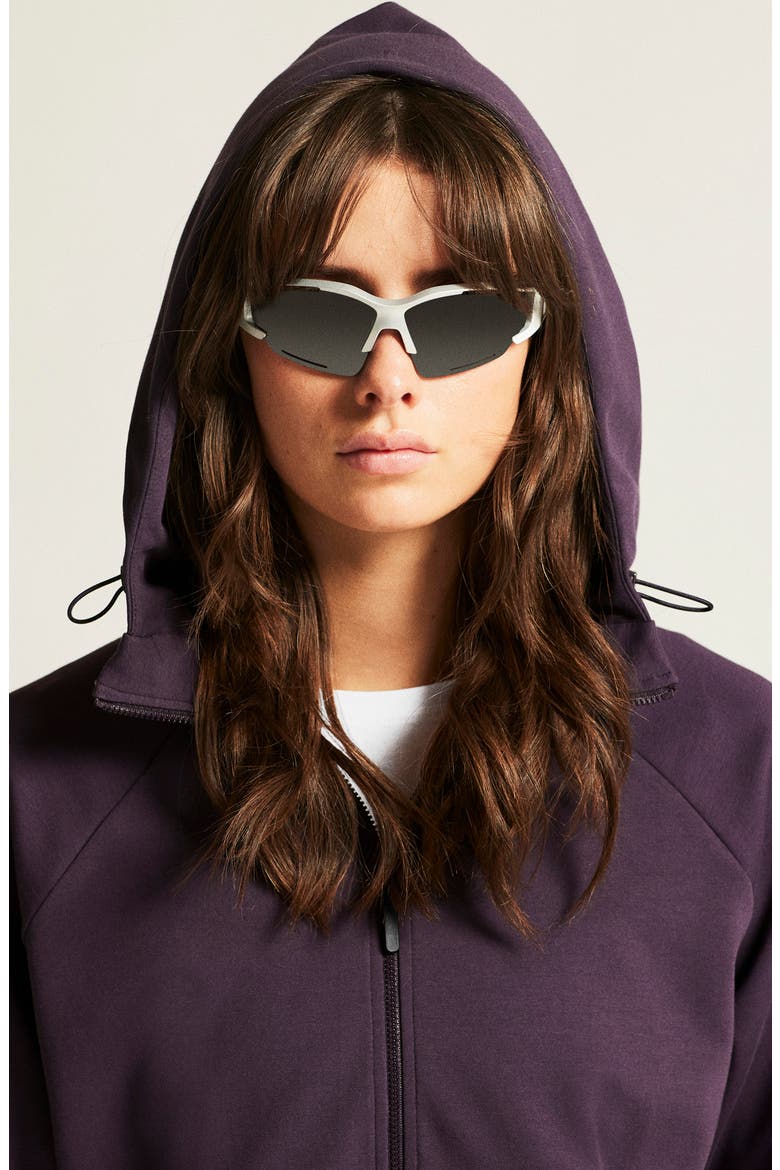 ADV Join Jersey Zip-Up Hoodie, Alternate, color, DARK PLUM