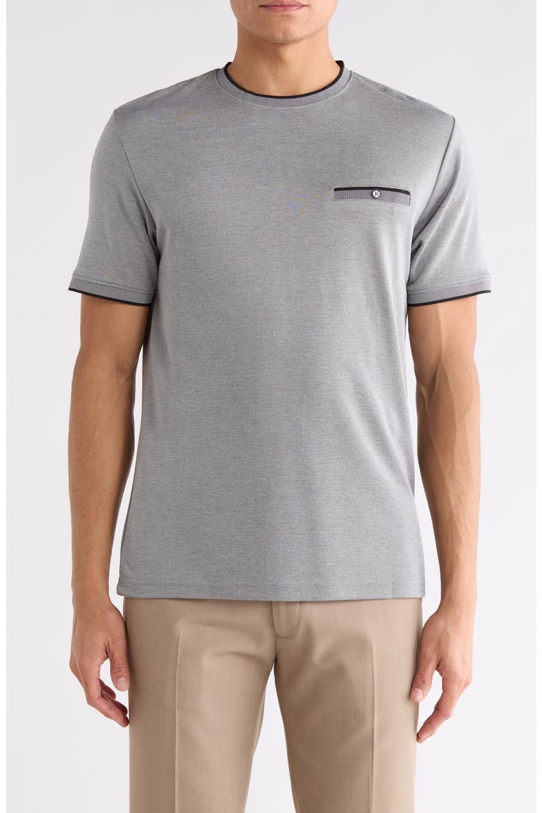 Chest Pocket T-Shirt, Main, color, BLACK