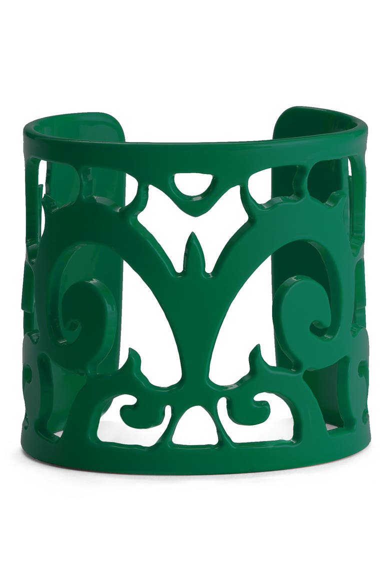 Filigree Cuff, Main, color, SPEARMINT