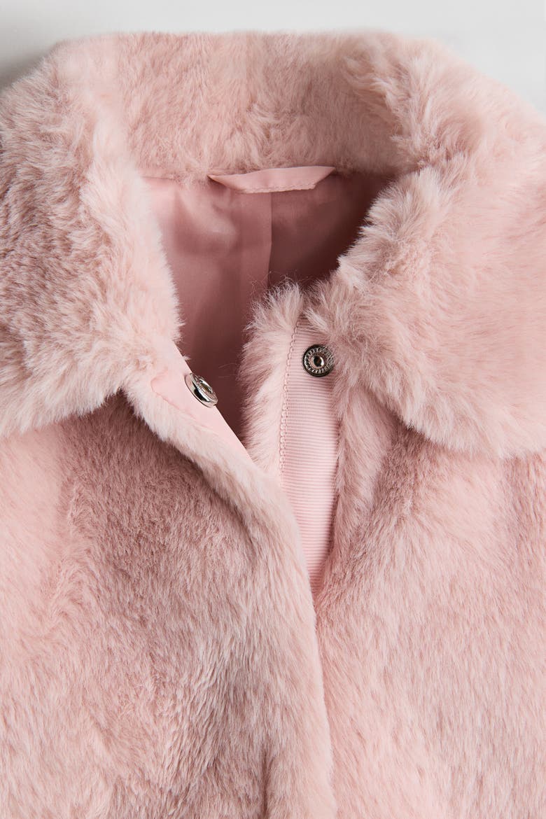 Fluffy Jacket, Alternate, color, Light pink
