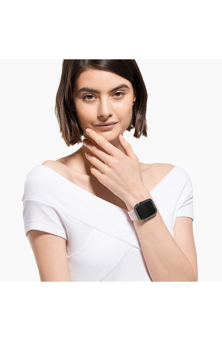 Swarovski Sparkling 40mm Apple Watch<sup>®</sup> Case Attachment, Alternate, color, 