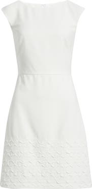 Eliza J Cap Sleeve Soutache Sheath Dress