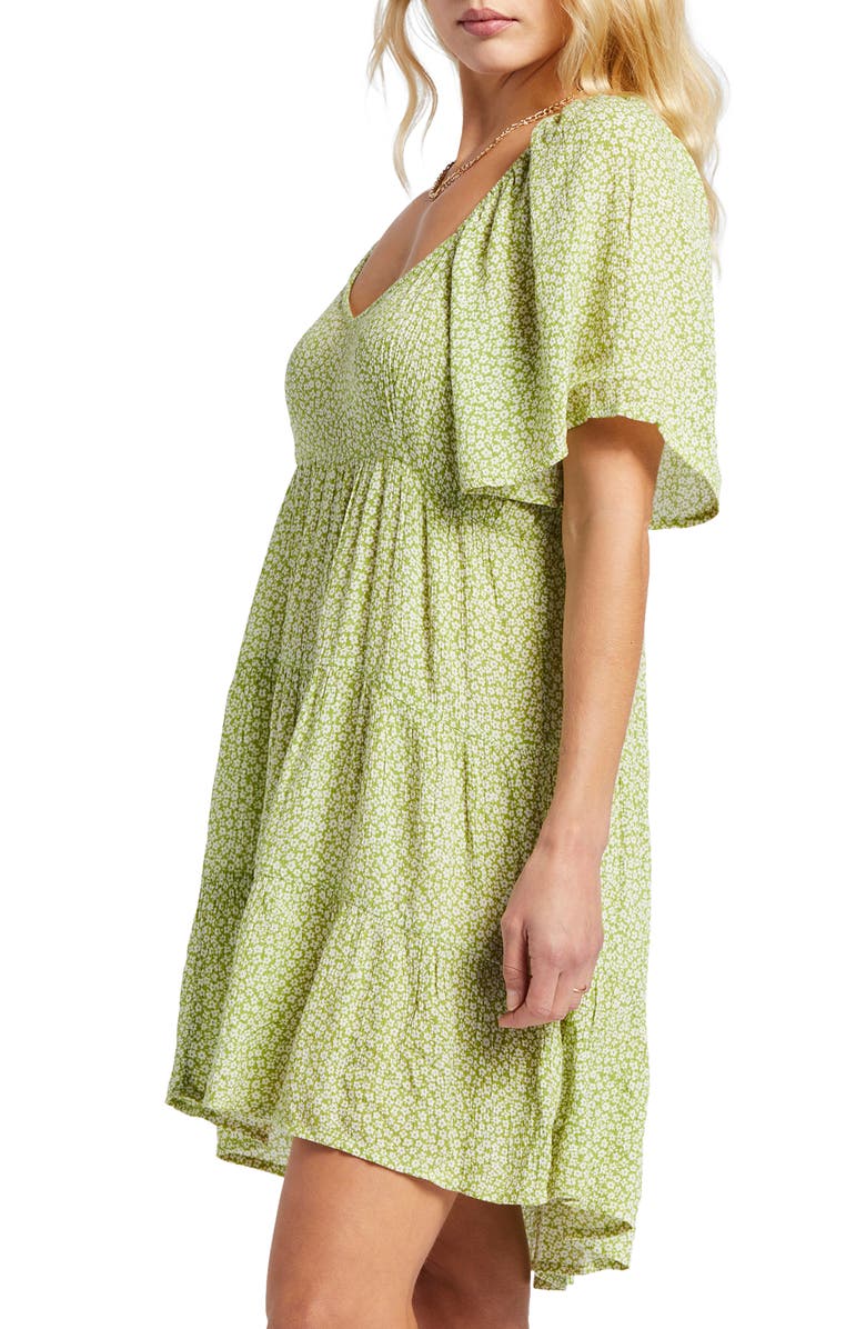 Billabong Take a Chance Floral Minidress, Alternate, color,