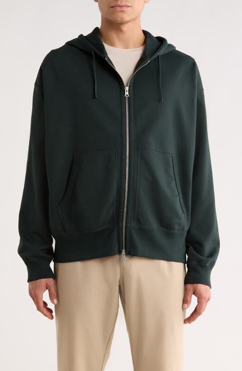 Midweight Terry Relaxed Zip Hoodie
