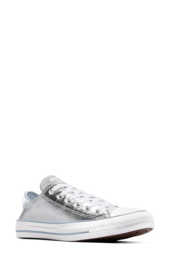 Converse Chuck Taylor All Star Sparkle Sneakers Metallic Granite/white