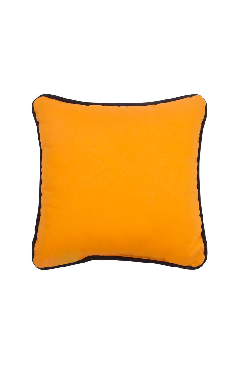C&F Home Halloween Ghost "I'm Too Old For This Sheet" Petite Accent Pillow 10" x 10", Alternate, color, Orange
