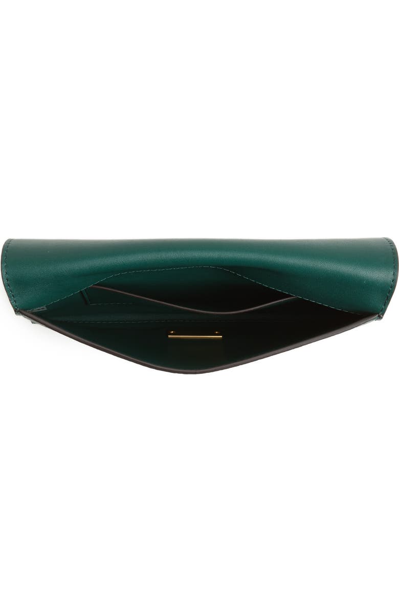 Tory Burch Carmen Leather Clutch, Alternate, color,