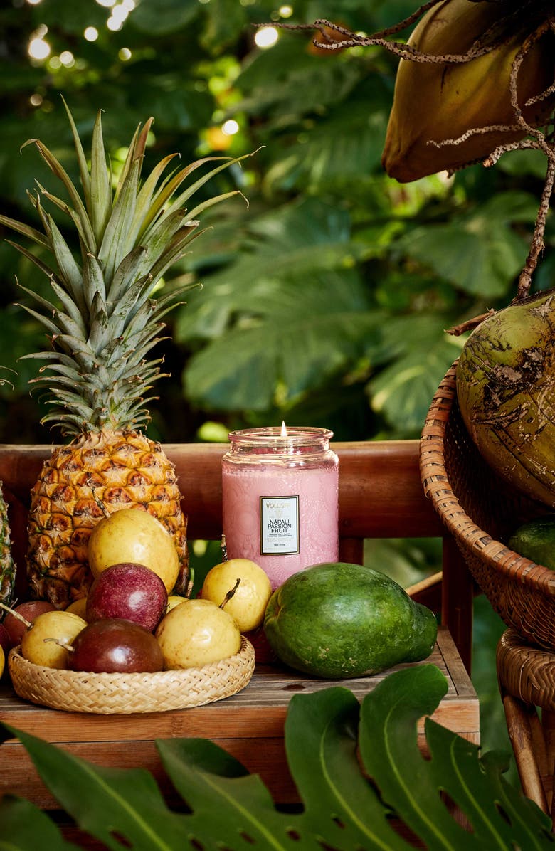 Voluspa Napali Passion Fruit Large Jar Candle, Alternate, color,