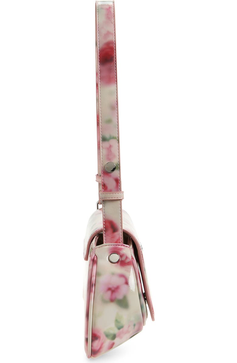 DIESEL<sup>®</sup> Play Faux Leather Shoulder Bag, Alternate, color, Pink/ White