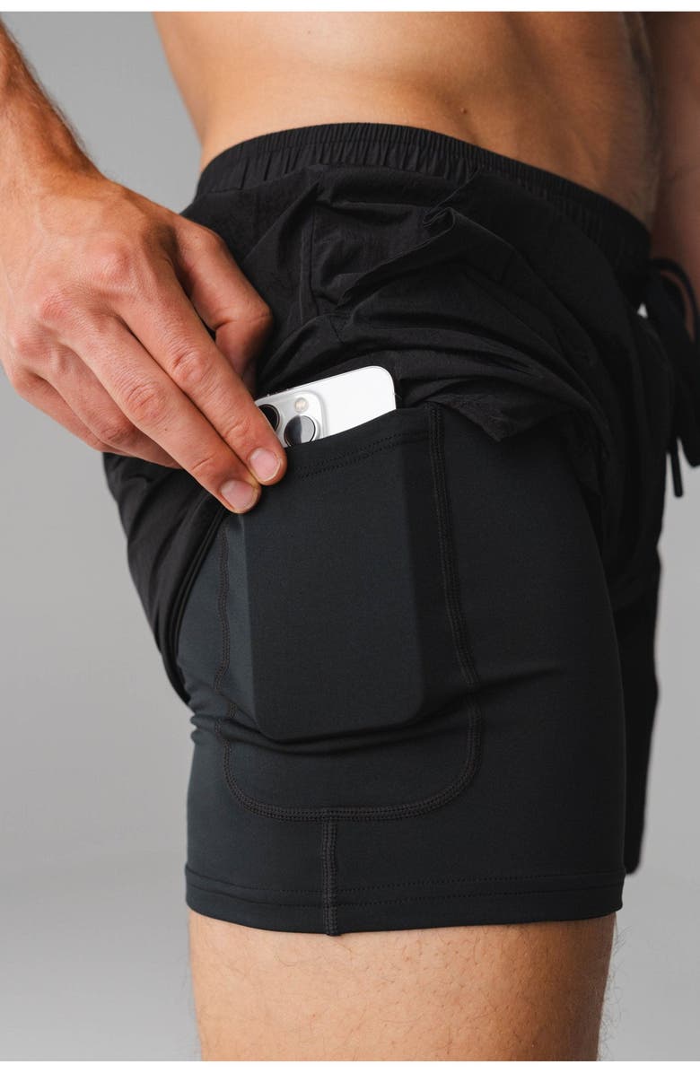 Vitality React Run Short, Alternate, color, Midnight