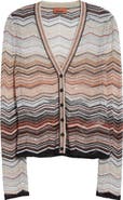 Missoni Zigzag Lamé Cardigan
