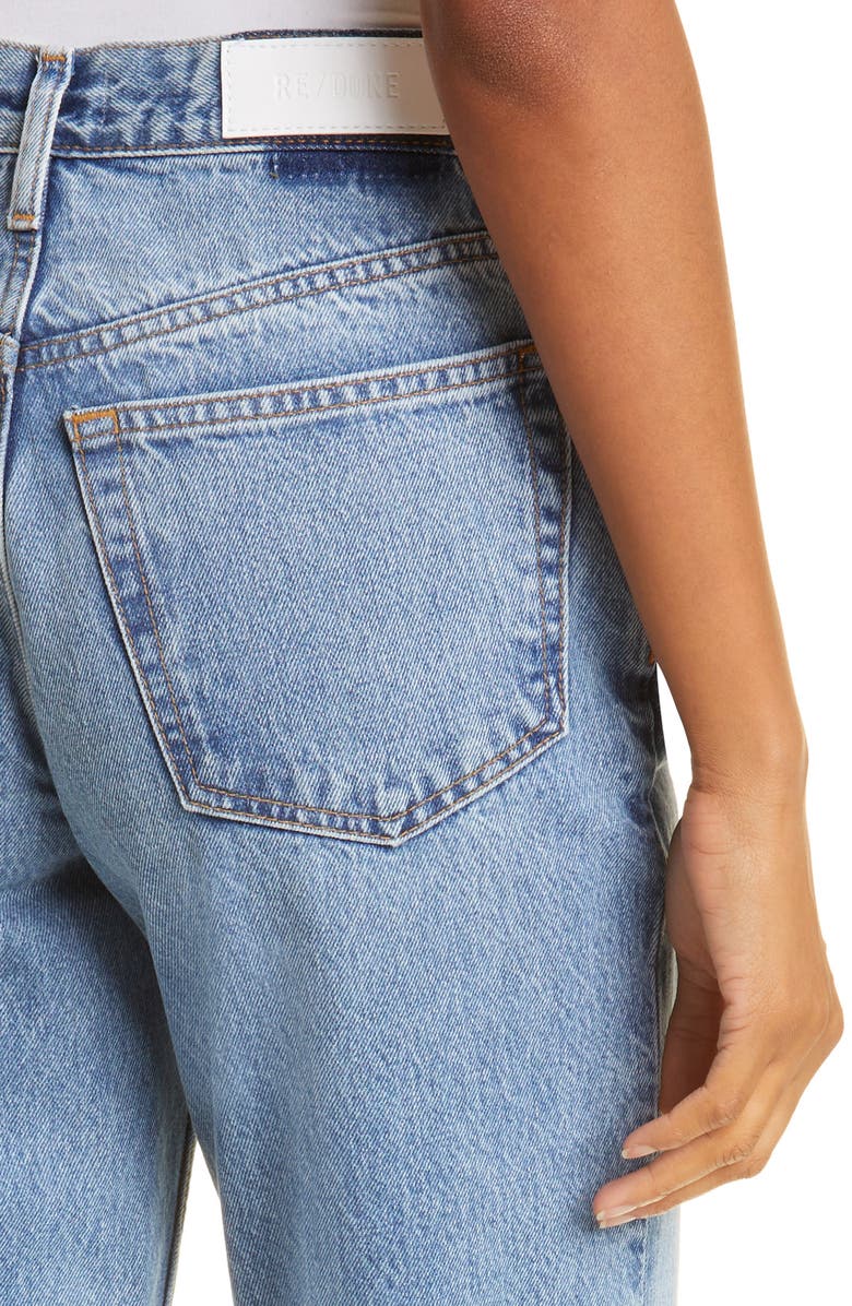 Re/Done '70s High Waist Bootcut Jeans, Alternate, color,