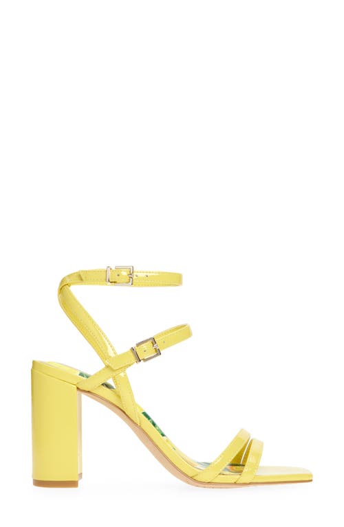 Vince Camuto Hania Ankle Strap Sandal In Yellow