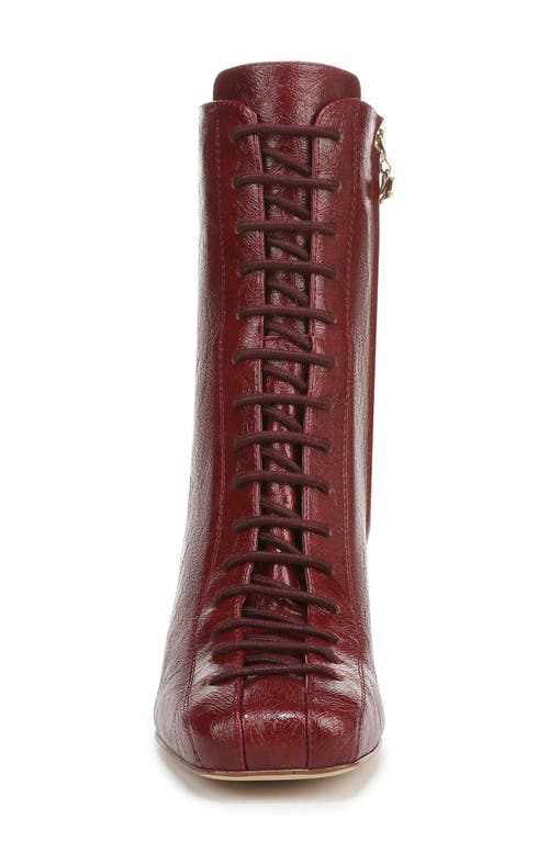 Circus Ny By Sam Edelman Kendra Block Heel Bootie In Burgundy