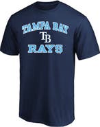 PROFILE Men's Profile Navy Tampa Bay Rays Big & Tall Heart & Soul T-Shirt