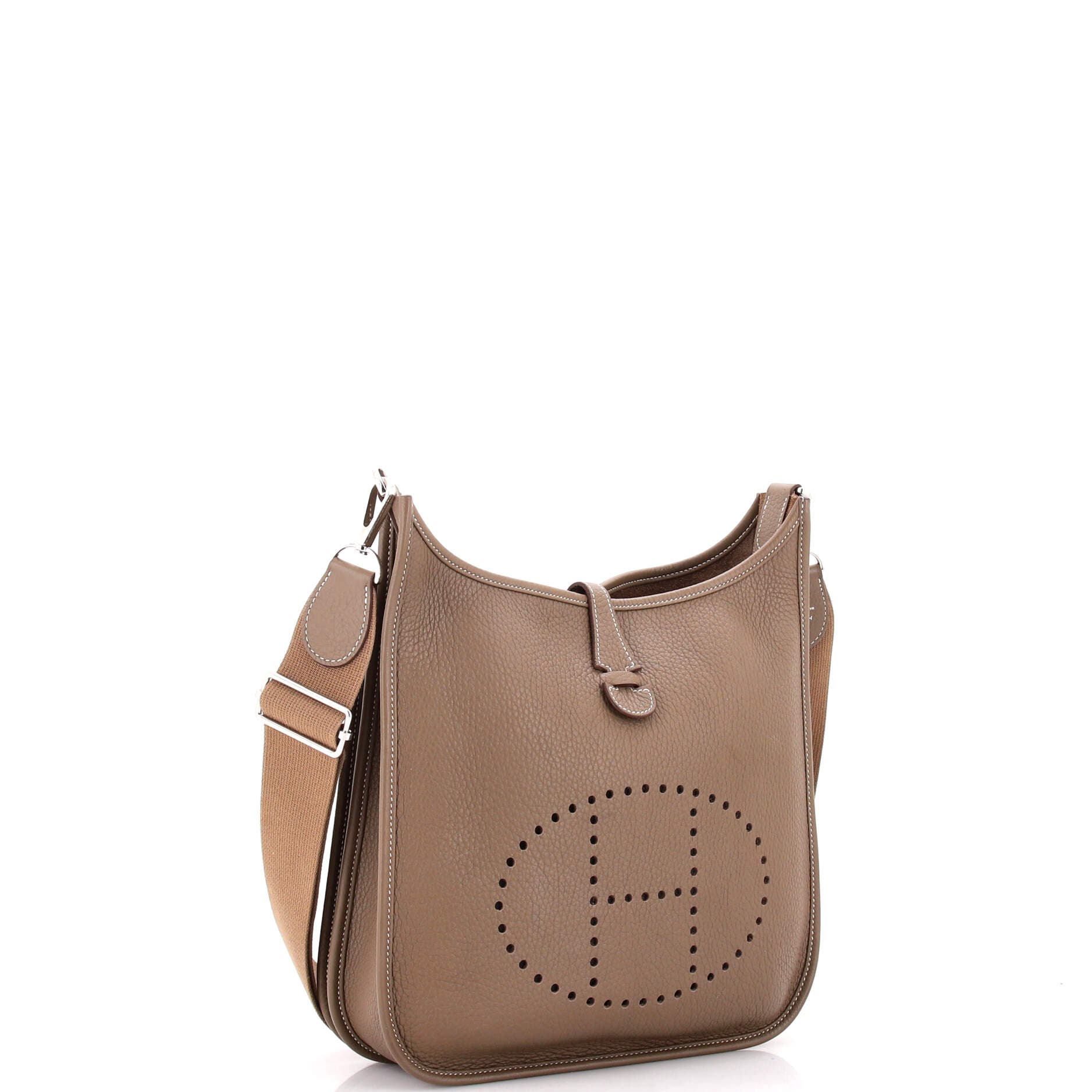 Pre-Owned Hermes Evelyne Bag Gen III Clemence PM, Alternate, color, 