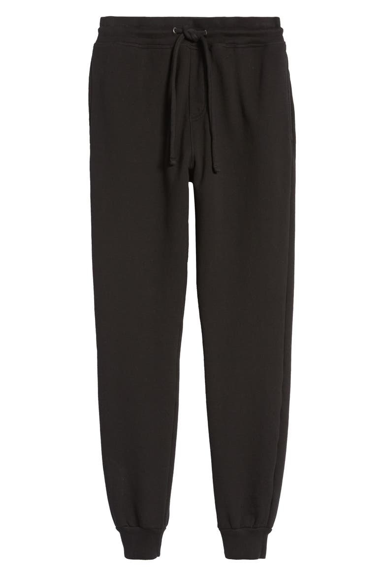 Loop Terry Joggers, Alternate, color, BLACK