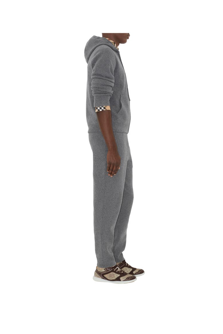 Cashmere Blend Zip Hoodie, Alternate, color, Grey