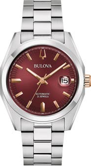 BULOVA Surveyor Bracelet Watch, 39mm