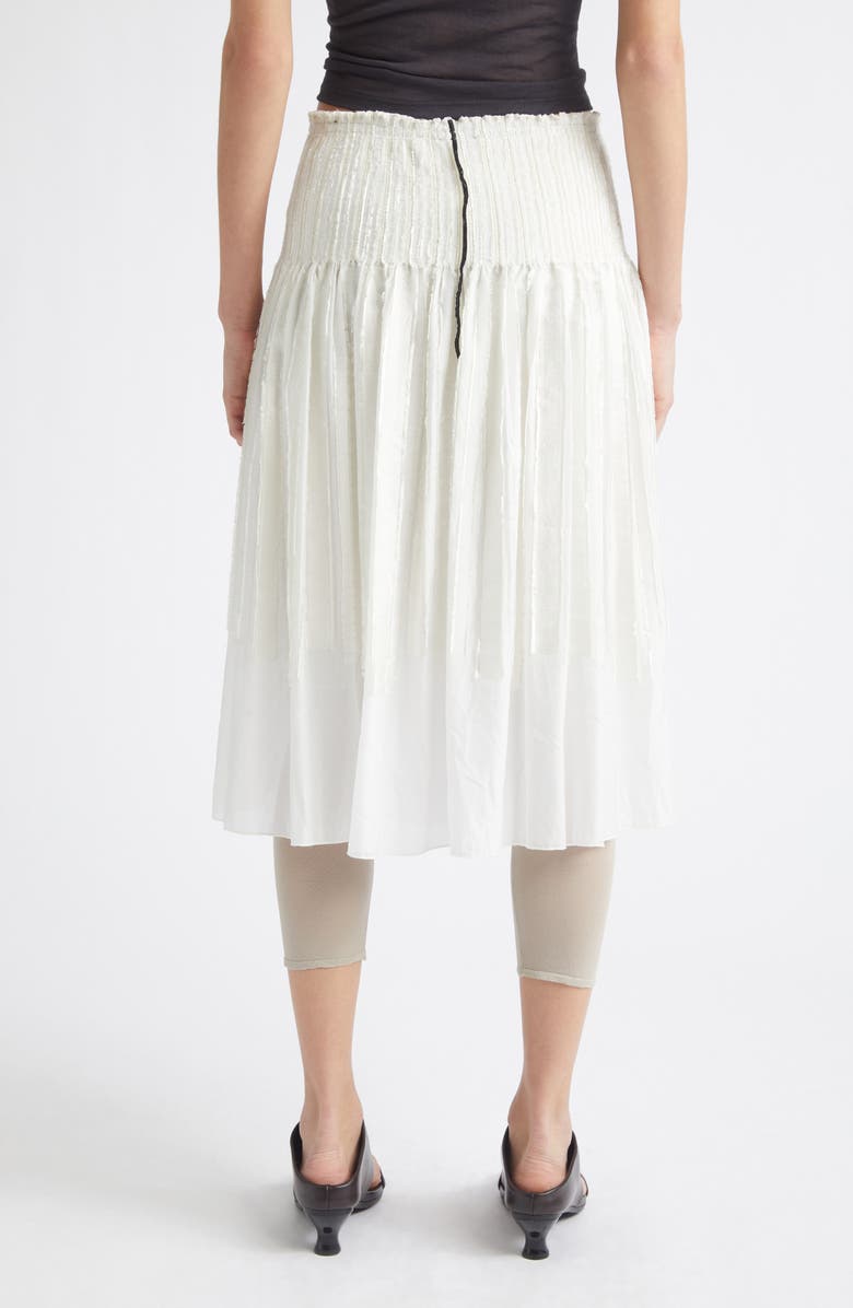 Paloma Wool Lupe Woven Jacquard Skirt, Alternate, color, 000 - White