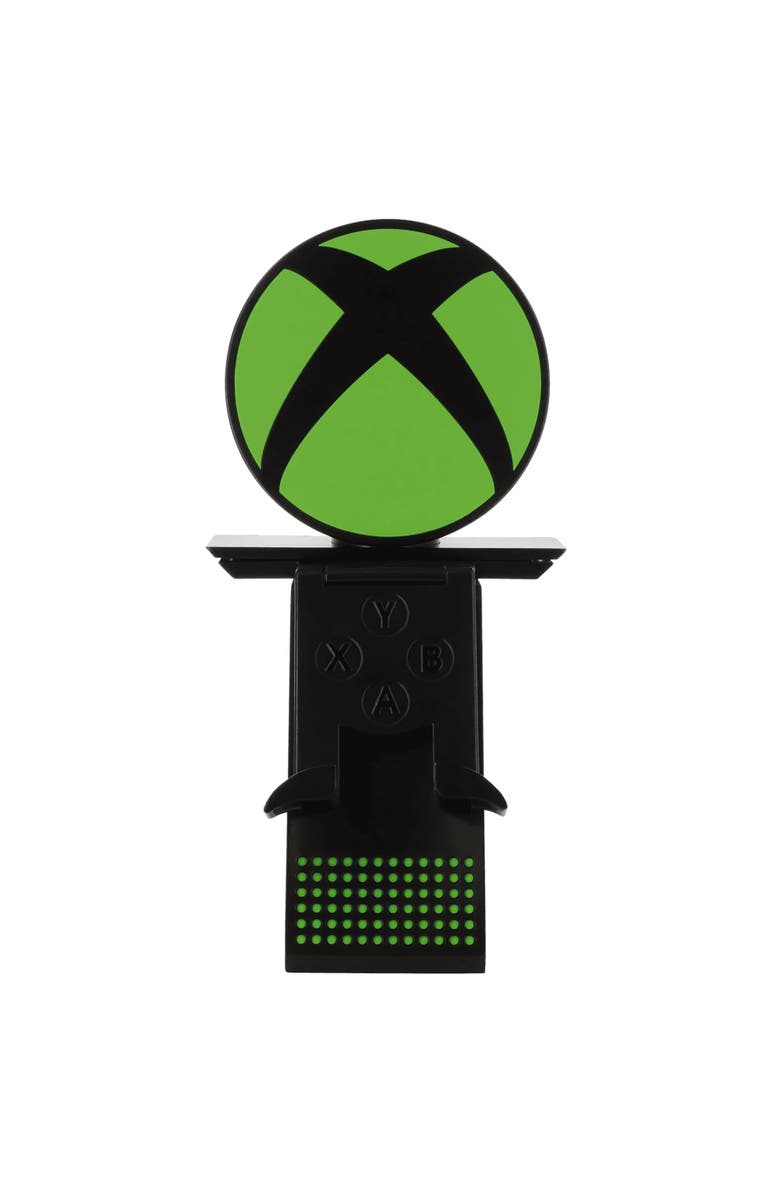 Exquisite Gaming Xbox Light Up Ikon LED Mobile Phone & Gaming Controller Holder, Main, color, 