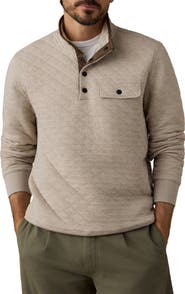 Faherty Brand Epic Quilted Fleece Pullover