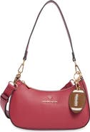 Nanette Lepore Convertible Faux Leather Baguette Shoulder Bag