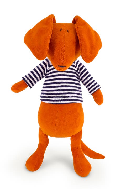 Scott, the dachshund dog stuffed animal