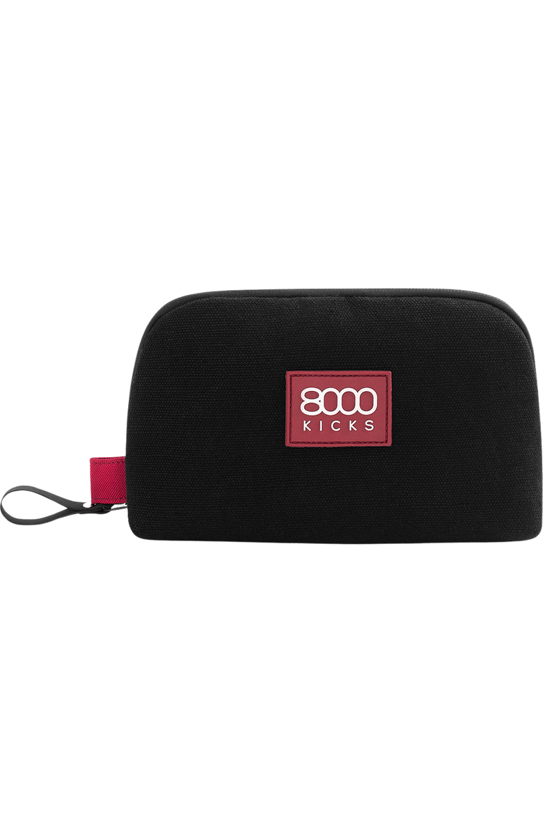 8000Kicks Accessory & Tech Pouch, Main, color, Black Hemp