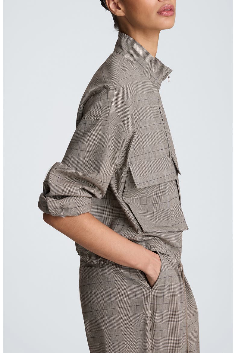 Flap Pocket Jacket, Alternate, color, SAFARI TAN MULTI