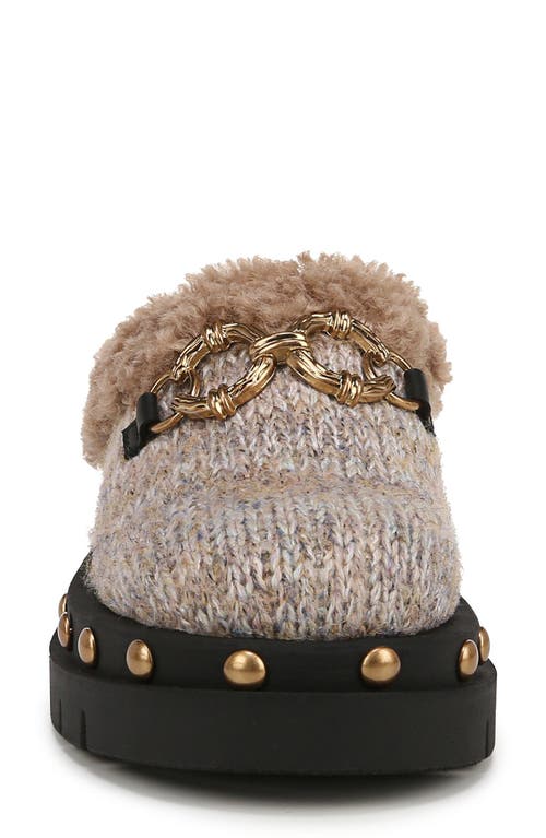 Circus Ny By Sam Edelman Annie Faux Shearling Lined Clog In Natural/nutmeg