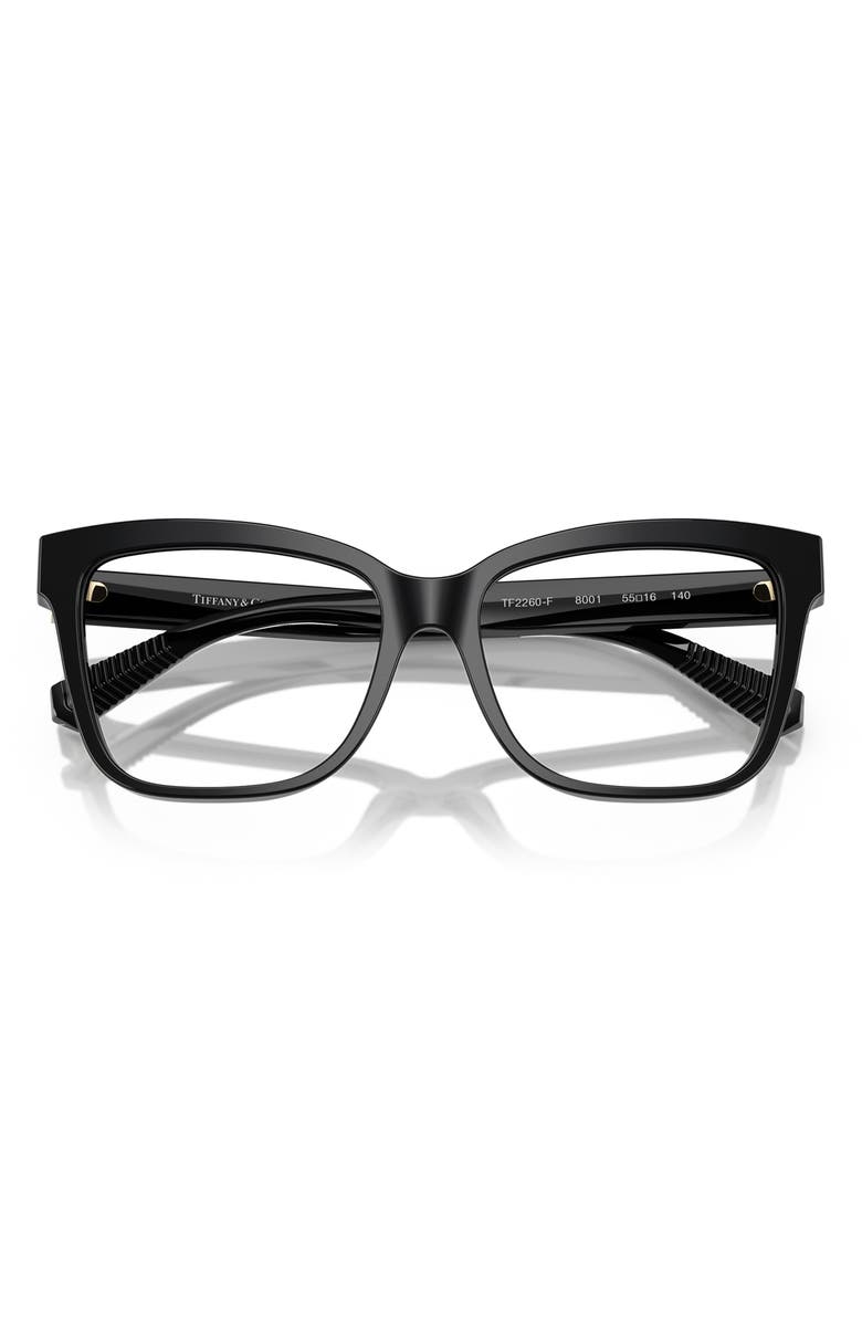 Tiffany & Co. 53mm Cat Eye Optical Glasses, Alternate, color, 